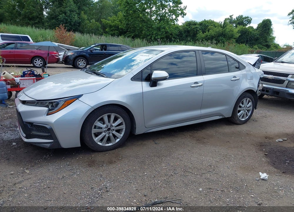 2022 TOYOTA COROLLA SE VIN: JTDS4MCE1NJ086139