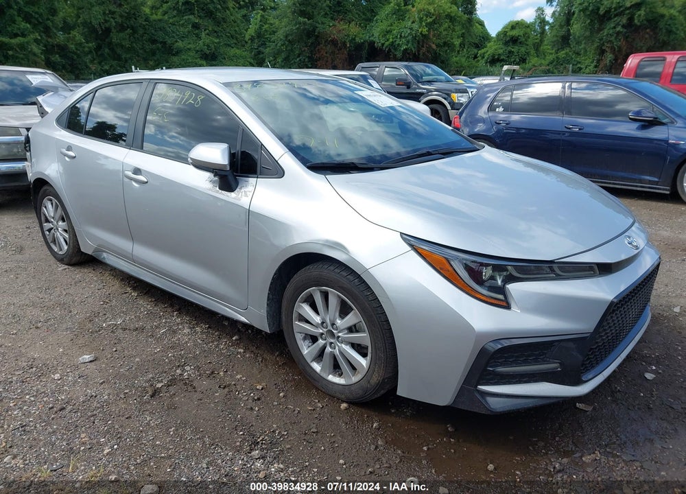2022 TOYOTA COROLLA SE VIN: JTDS4MCE1NJ086139