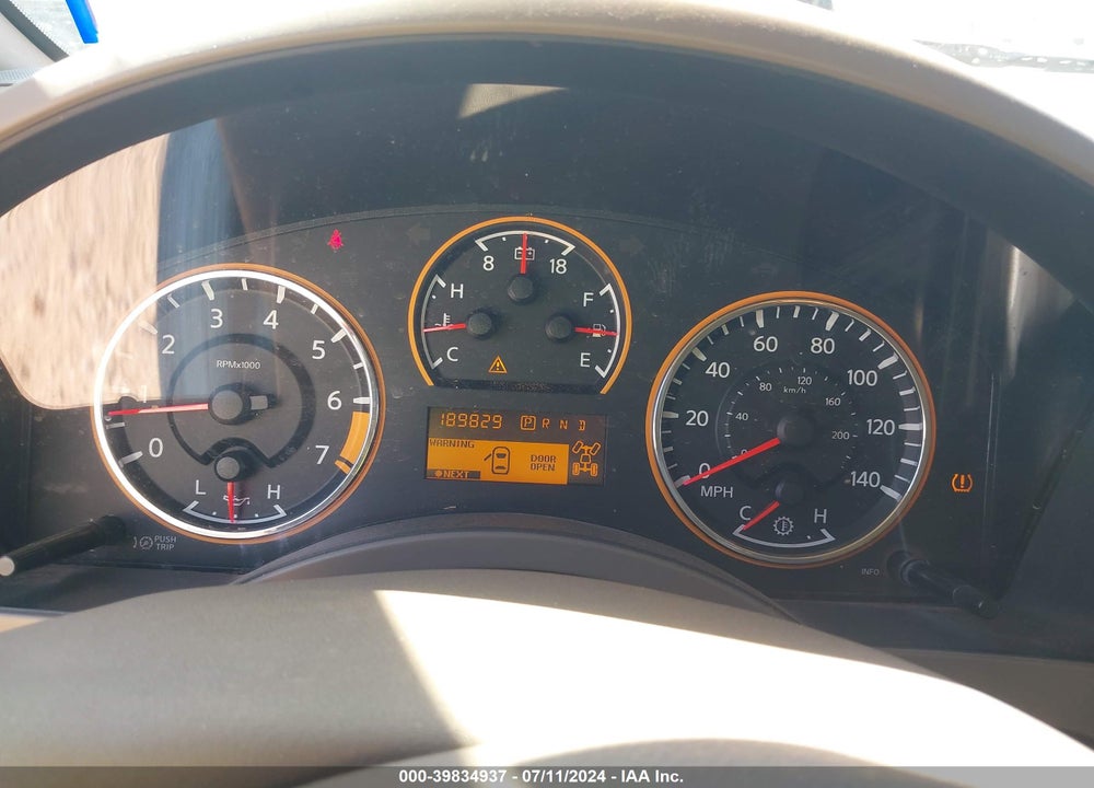 2013 NISSAN TITAN SL VIN: 1N6BA0EC5DN309333