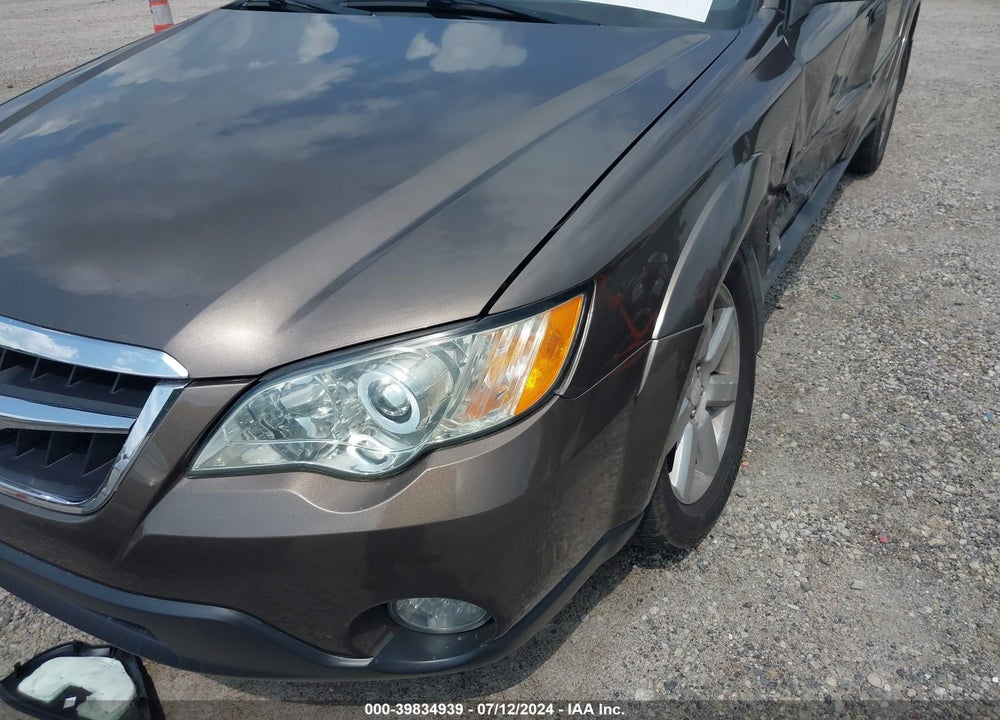 2009 SUBARU OUTBACK 2.5I VIN: 4S4BP61C697312050