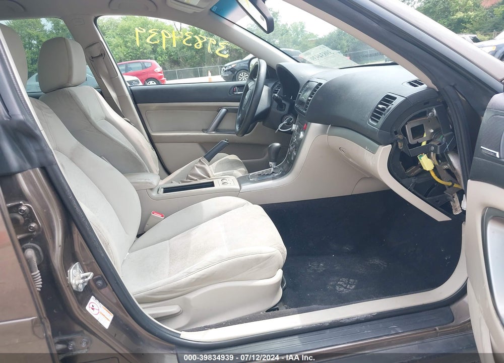2009 SUBARU OUTBACK 2.5I VIN: 4S4BP61C697312050