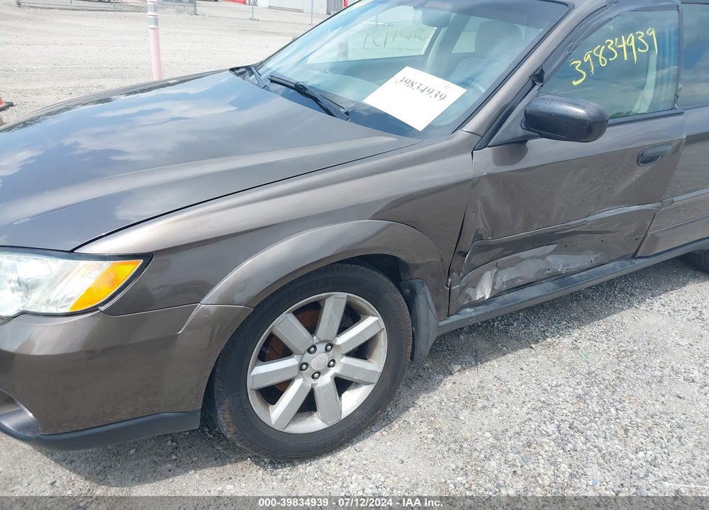 2009 SUBARU OUTBACK 2.5I VIN: 4S4BP61C697312050