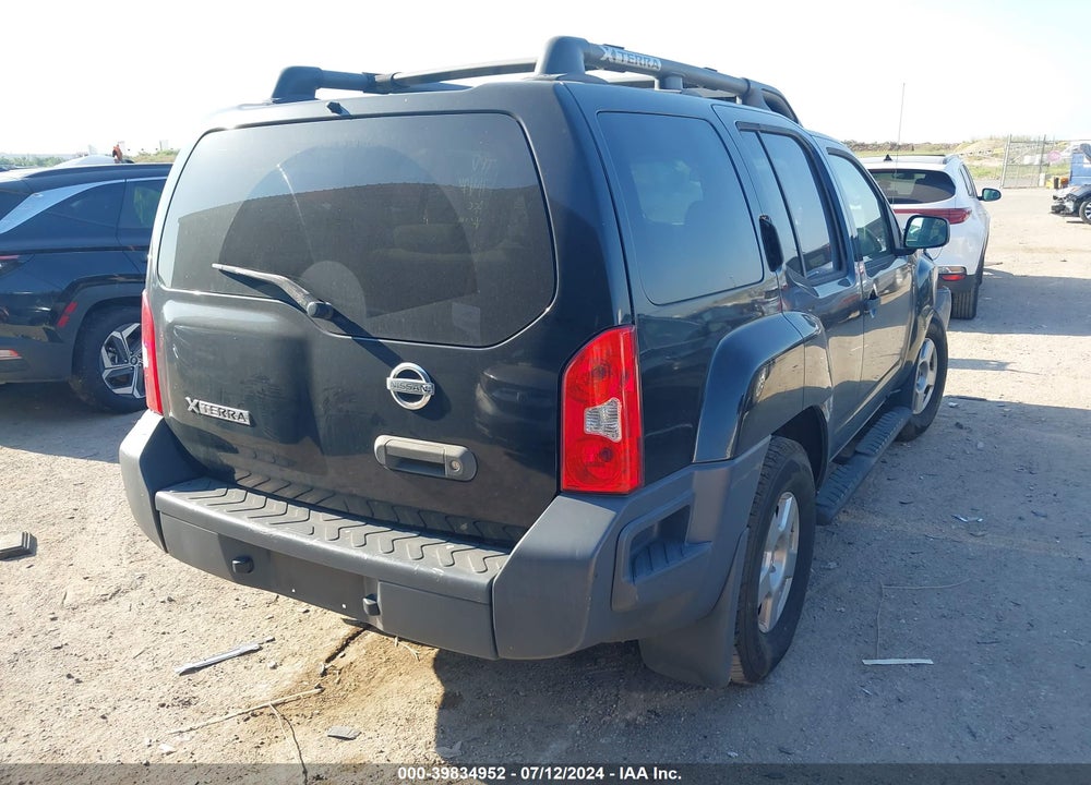 2008 NISSAN XTERRA S VIN: 5N1AN08U18C523319
