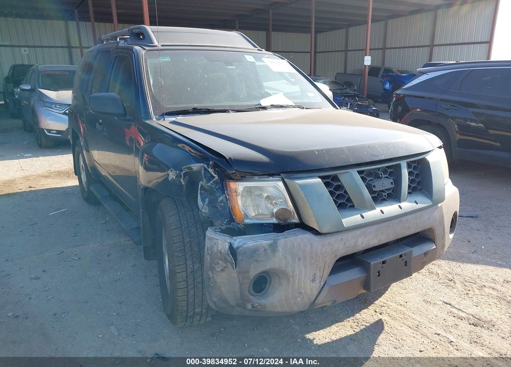 2008 NISSAN XTERRA S VIN: 5N1AN08U18C523319