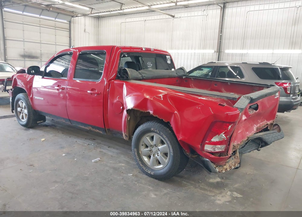2009 GMC SIERRA 1500 SLT VIN: 3GTEK33329G202564