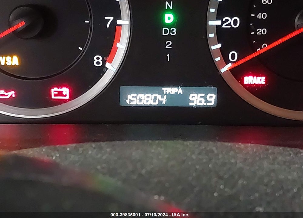 2010 HONDA ACCORD 2.4 EX VIN: 1HGCP2F74AA006373