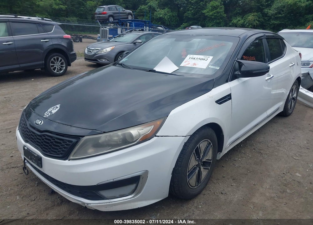 2012 KIA OPTIMA HYBRID EX VIN: KNAGM4AD3C5033087