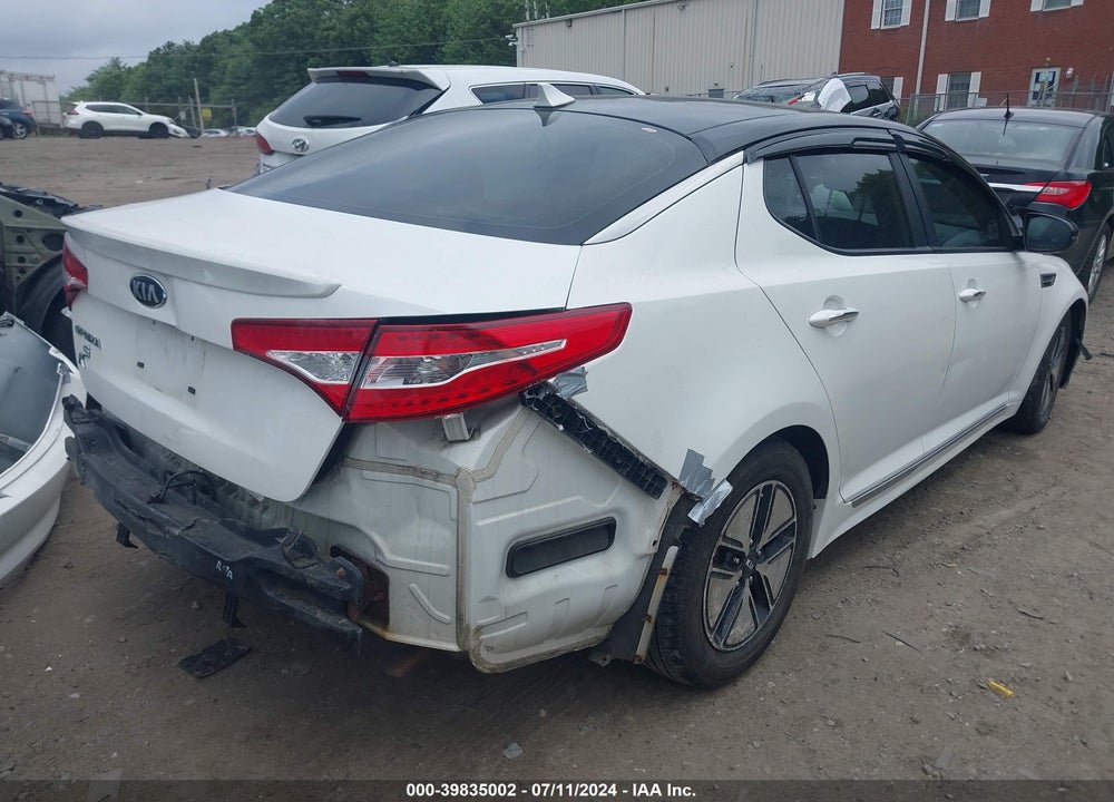 2012 KIA OPTIMA HYBRID EX VIN: KNAGM4AD3C5033087