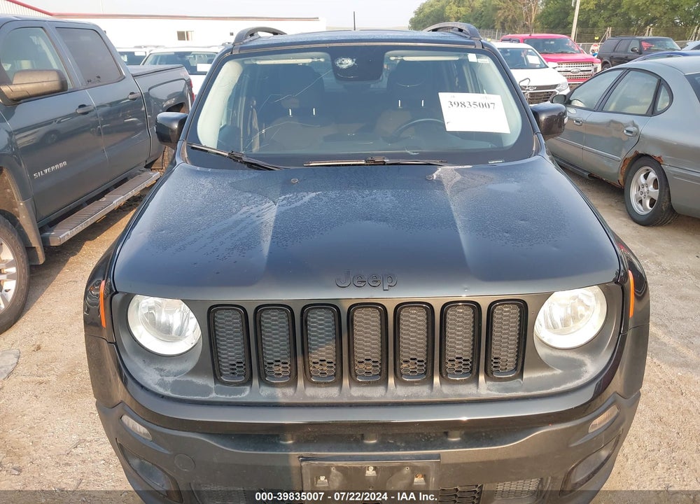 2016 JEEP RENEGADE JUSTICE VIN: ZACCJBBT4GPD20259