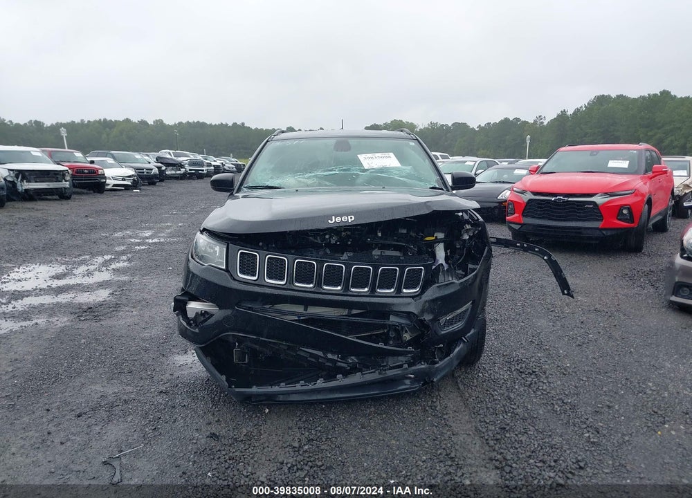2018 JEEP COMPASS SPORT 4X4 VIN: 3C4NJDAB1JT131811