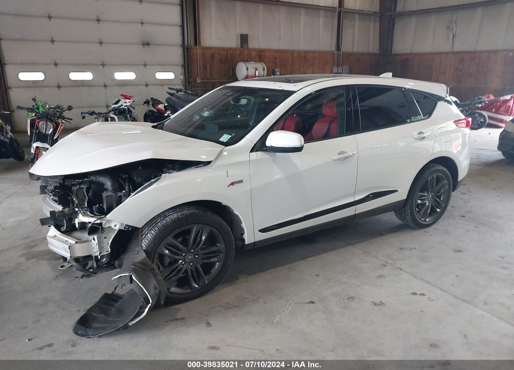 2022 ACURA RDX A-SPEC PACKAGE VIN: 5J8TC2H63NL011526