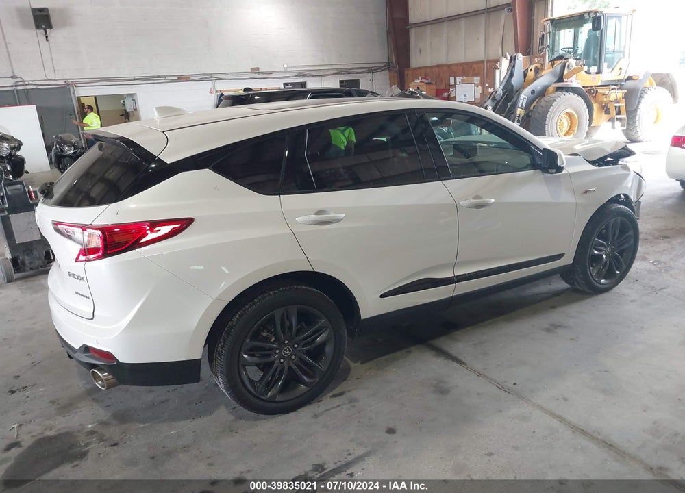 2022 ACURA RDX A-SPEC PACKAGE VIN: 5J8TC2H63NL011526