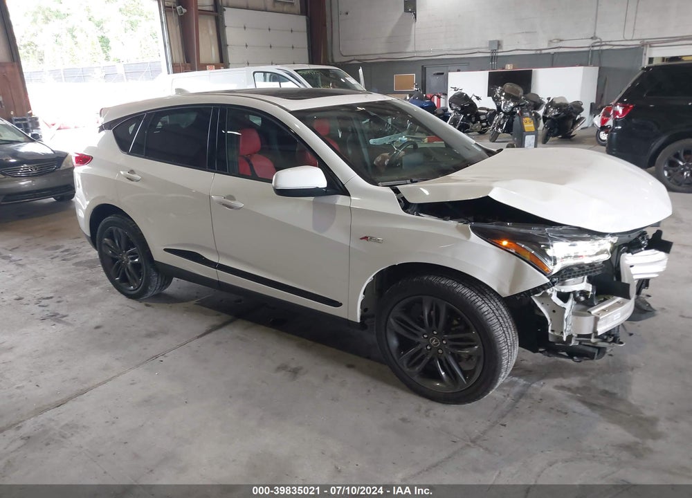 2022 ACURA RDX A-SPEC PACKAGE VIN: 5J8TC2H63NL011526