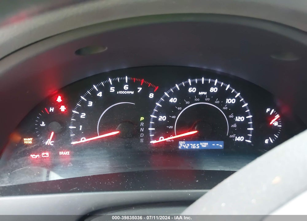 2010 TOYOTA CAMRY LE VIN: 4T1BF3EK2AU038810
