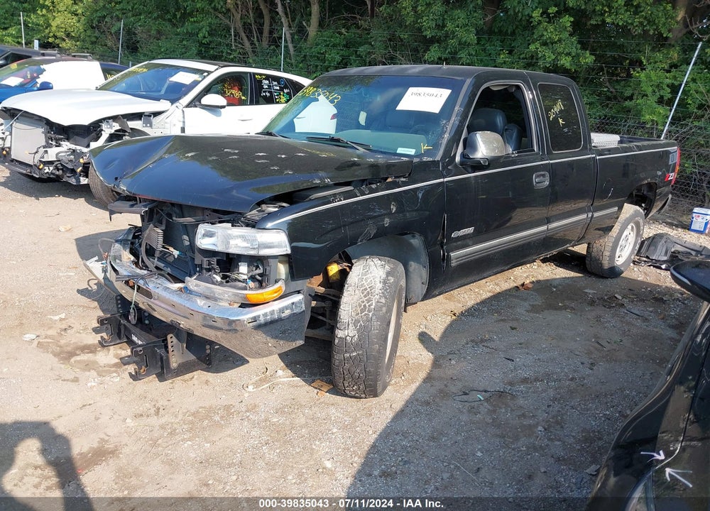 2002 CHEVROLET SILVERADO 1500 LT VIN: 1GCEK19T92E209018