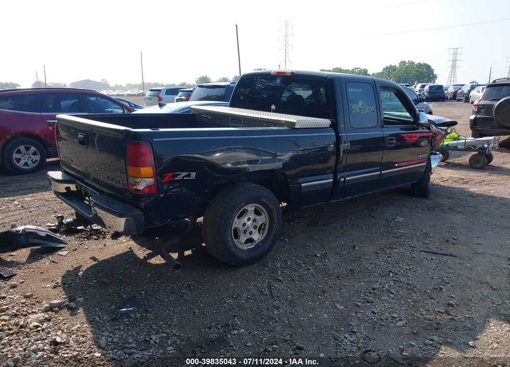 2002 CHEVROLET SILVERADO 1500 LT VIN: 1GCEK19T92E209018