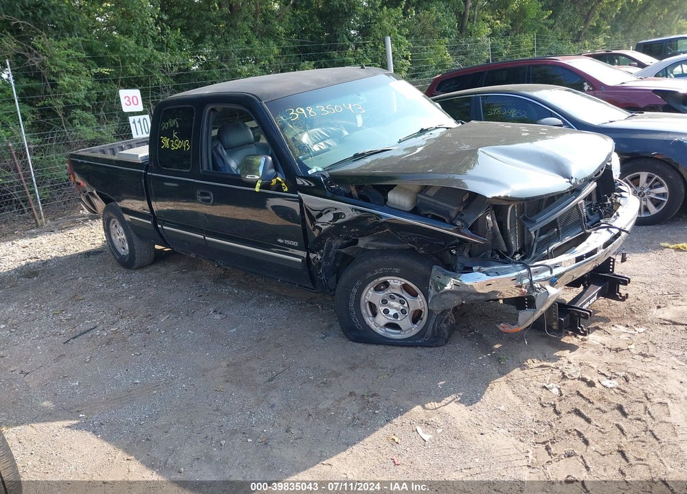 2002 CHEVROLET SILVERADO 1500 LT VIN: 1GCEK19T92E209018