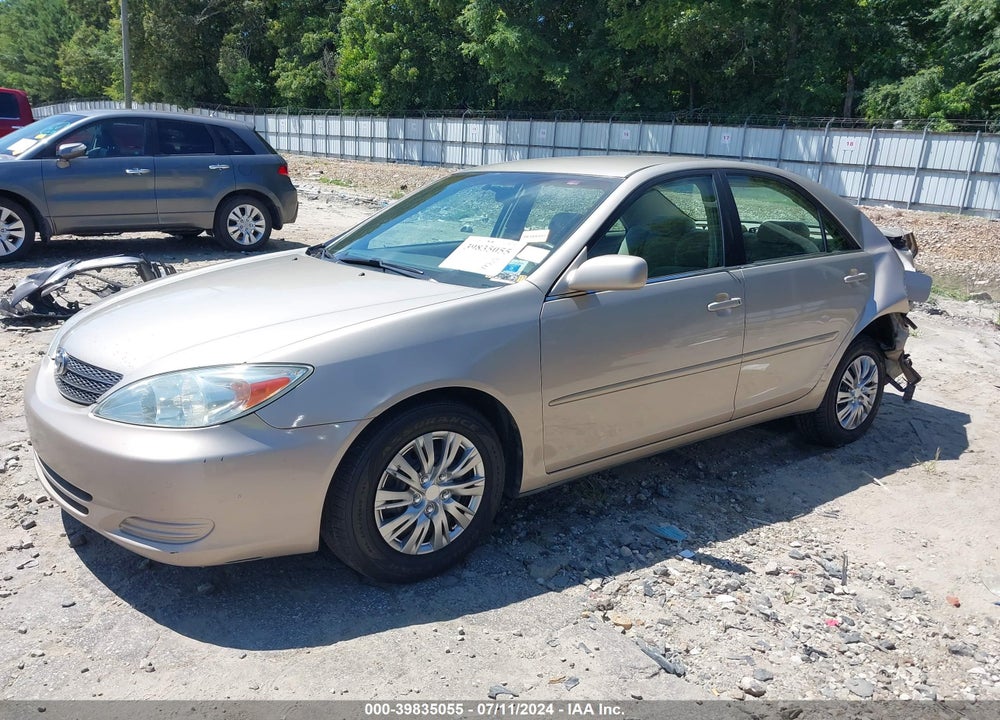 2004 TOYOTA CAMRY LE VIN: 4T1BE32K94U832943