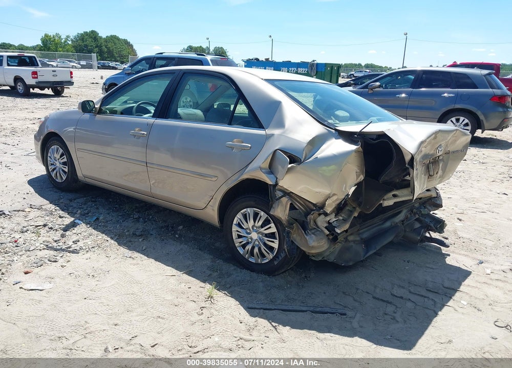 2004 TOYOTA CAMRY LE VIN: 4T1BE32K94U832943