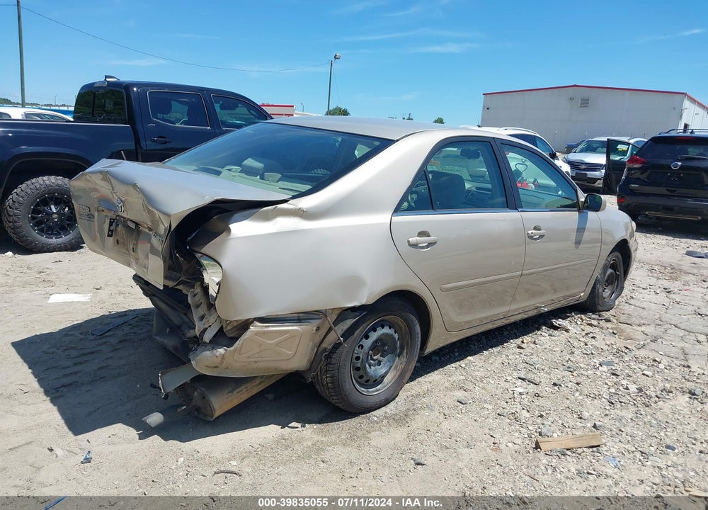 2004 TOYOTA CAMRY LE VIN: 4T1BE32K94U832943