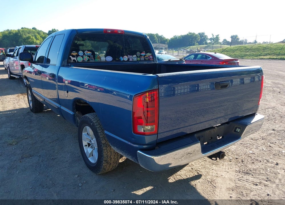 2004 DODGE RAM 1500 SLT/LARAMIE VIN: 1D7HA18D34S784333