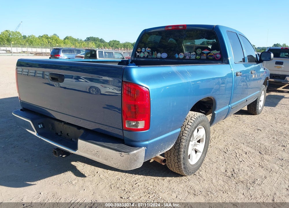 2004 DODGE RAM 1500 SLT/LARAMIE VIN: 1D7HA18D34S784333
