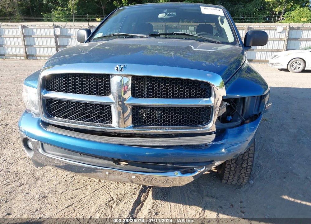 2004 DODGE RAM 1500 SLT/LARAMIE VIN: 1D7HA18D34S784333