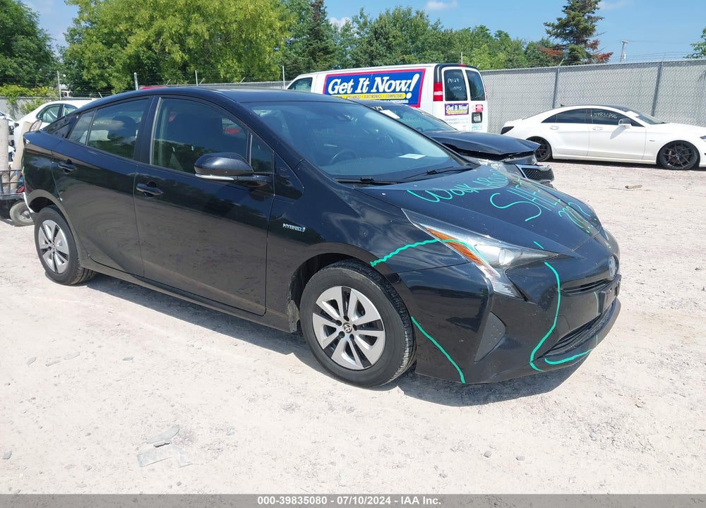 2016 TOYOTA PRIUS THREE VIN: JTDKARFU3G3502708