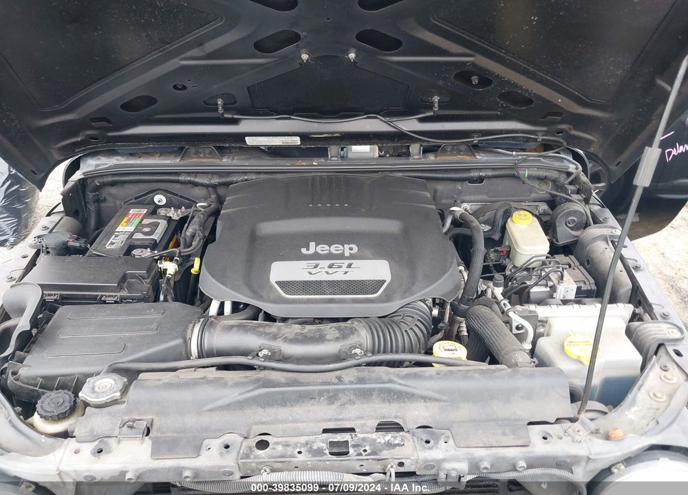 2013 JEEP WRANGLER UNLIMITED SPORT VIN: 1C4BJWDG6DL689191