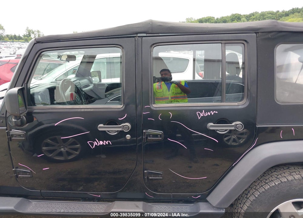 2013 JEEP WRANGLER UNLIMITED SPORT VIN: 1C4BJWDG6DL689191