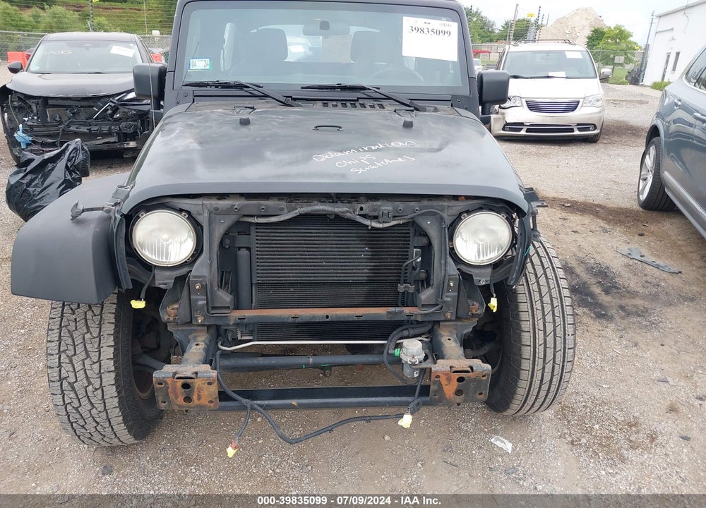 2013 JEEP WRANGLER UNLIMITED SPORT VIN: 1C4BJWDG6DL689191