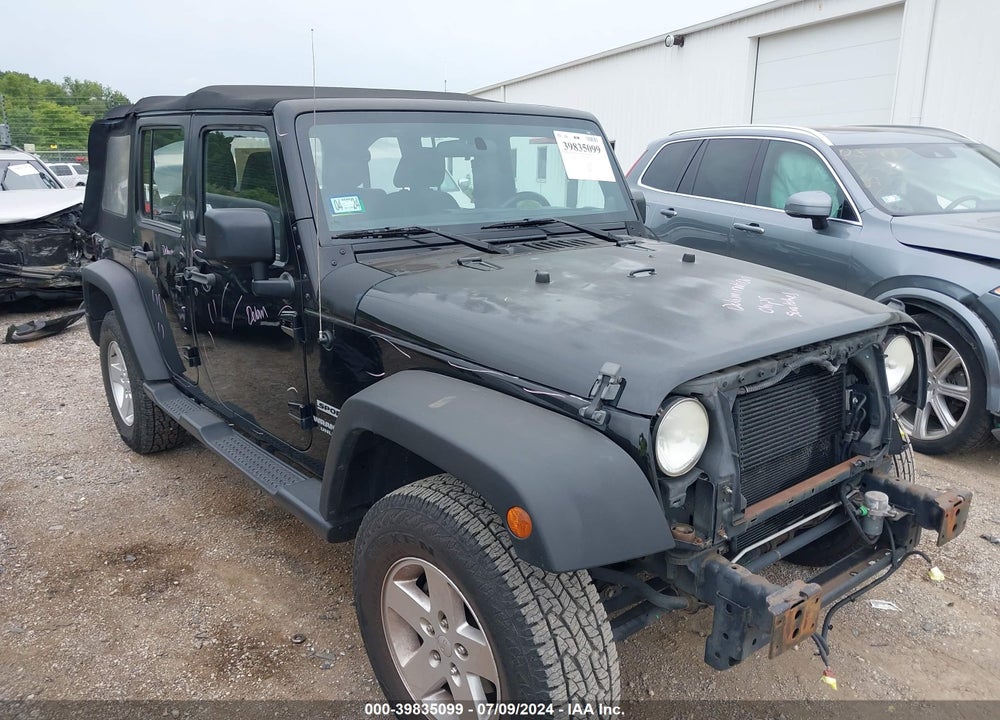 2013 JEEP WRANGLER UNLIMITED SPORT VIN: 1C4BJWDG6DL689191