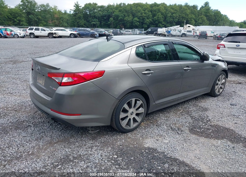 2013 KIA OPTIMA SX VIN: 5XXGR4A69DG124397