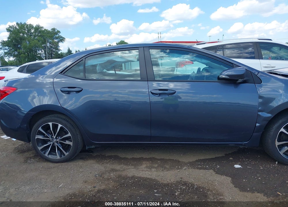 2017 TOYOTA COROLLA SE VIN: 2T1BURHE8HC846962