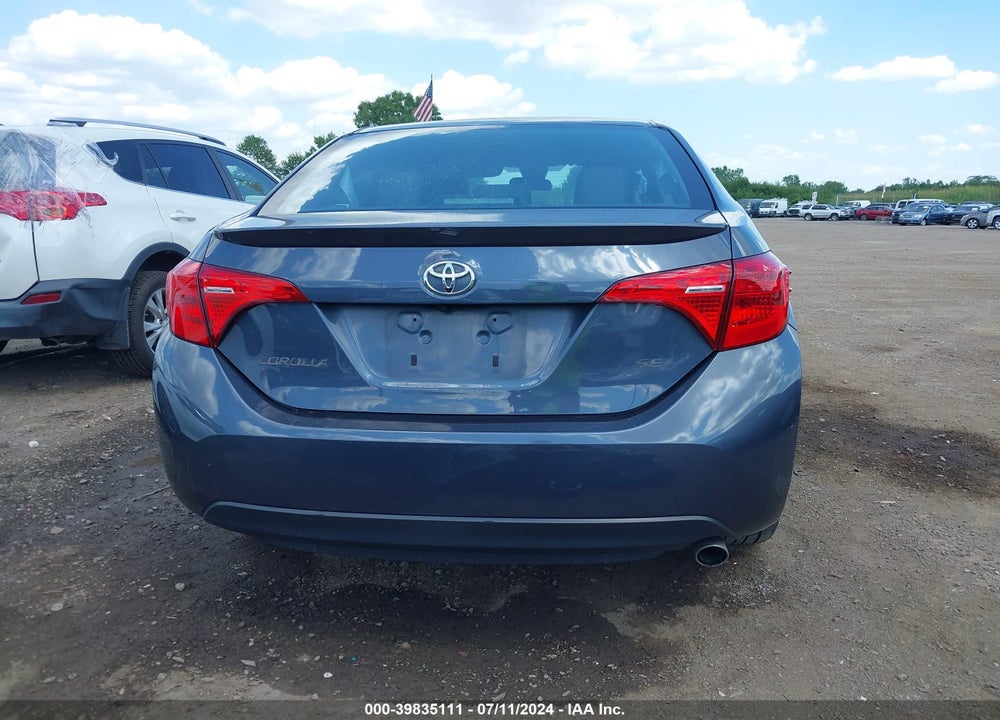 2017 TOYOTA COROLLA SE VIN: 2T1BURHE8HC846962