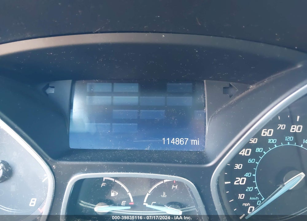 2012 FORD FOCUS VIN: 1FAHP3F26CL408777