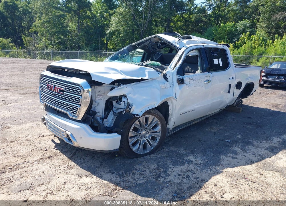 2021 GMC SIERRA 1500 4WD SHORT BOX DENALI VIN: 3GTU9FEL4MG134962