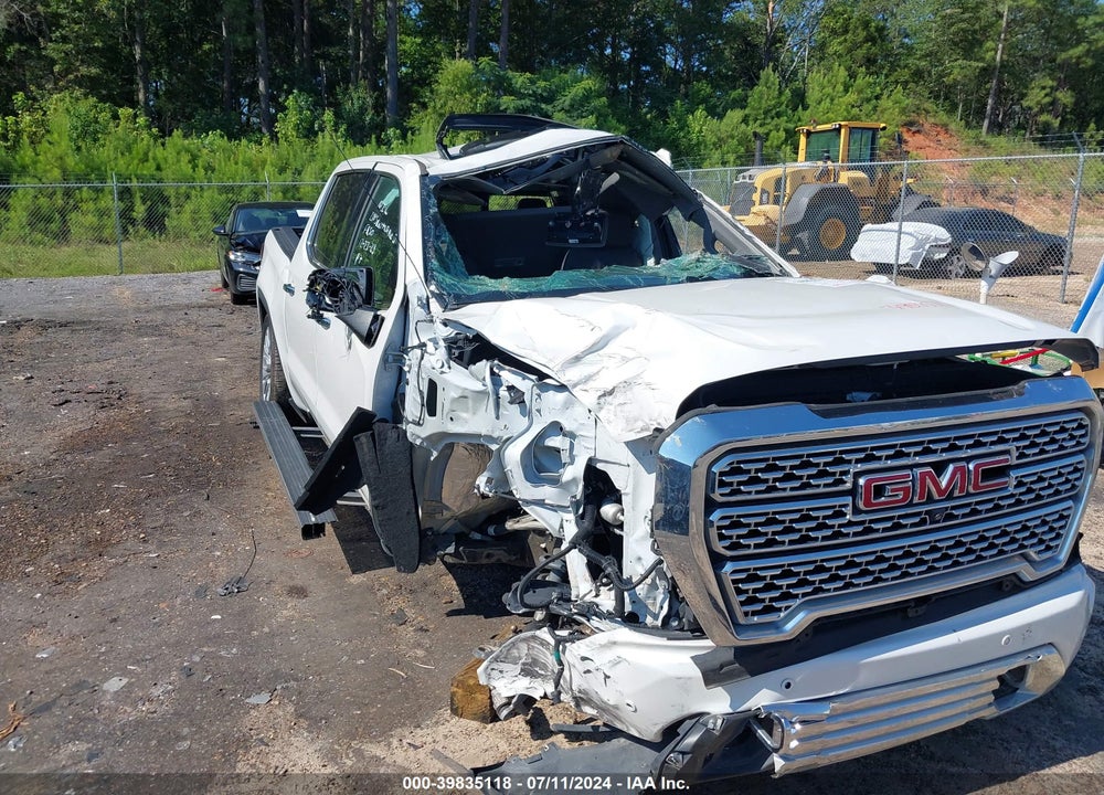 2021 GMC SIERRA 1500 4WD SHORT BOX DENALI VIN: 3GTU9FEL4MG134962