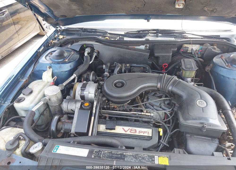 1990 CADILLAC DEVILLE VIN: 1G6CD133XL4256045