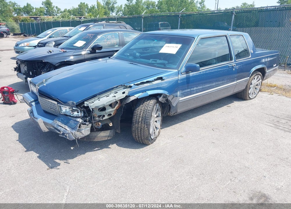 1990 CADILLAC DEVILLE VIN: 1G6CD133XL4256045