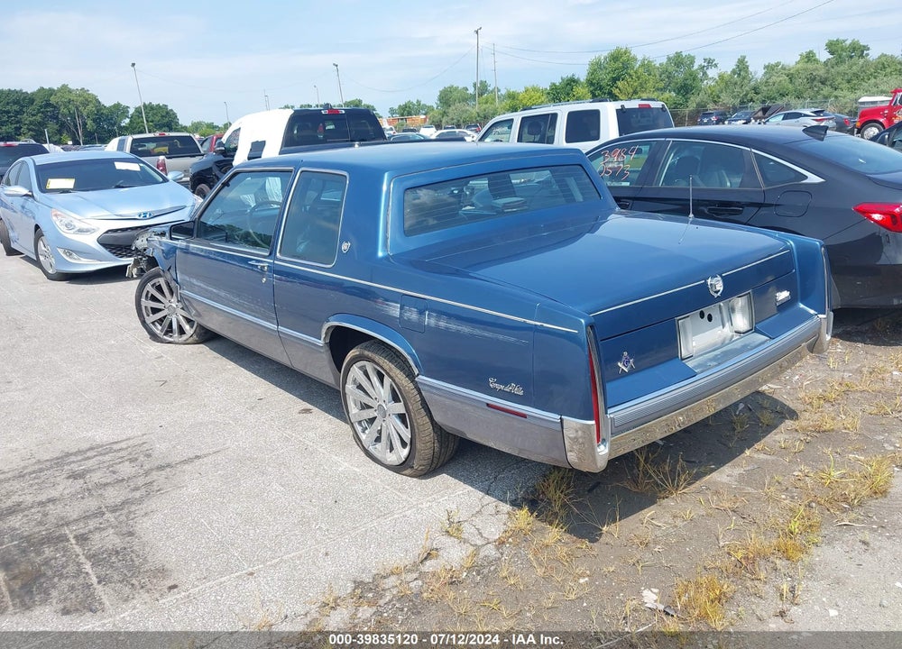 1990 CADILLAC DEVILLE VIN: 1G6CD133XL4256045
