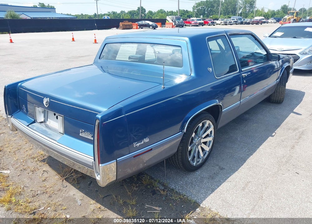 1990 CADILLAC DEVILLE VIN: 1G6CD133XL4256045