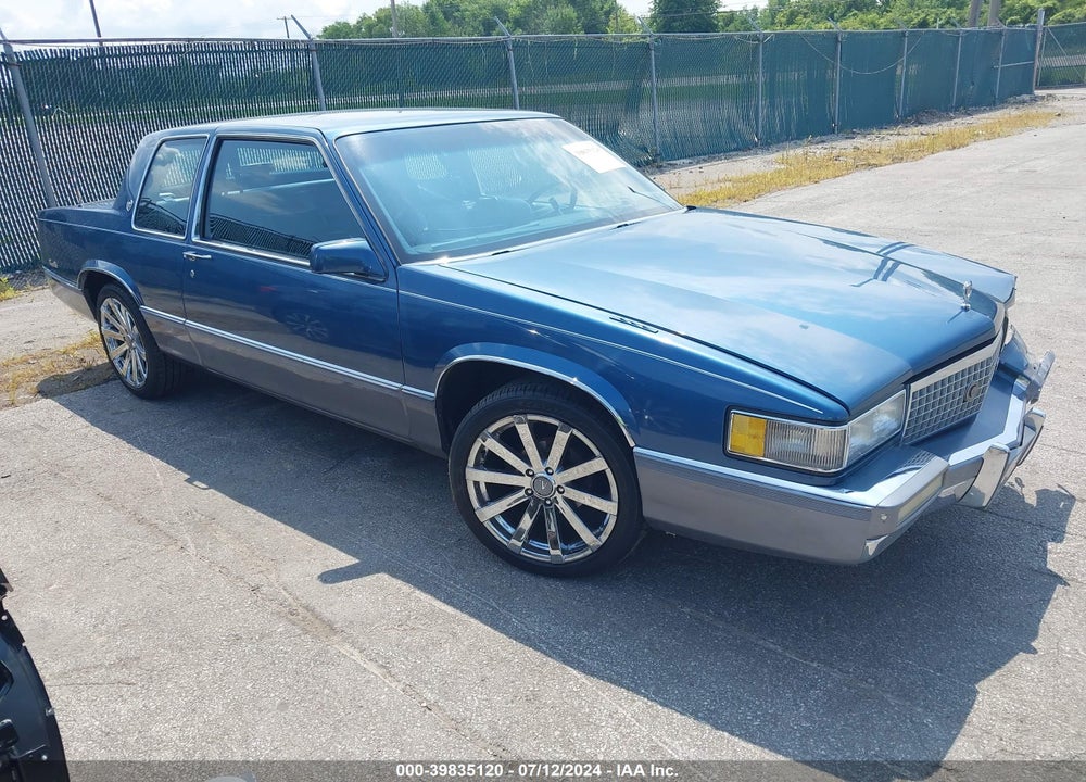 1990 CADILLAC DEVILLE VIN: 1G6CD133XL4256045