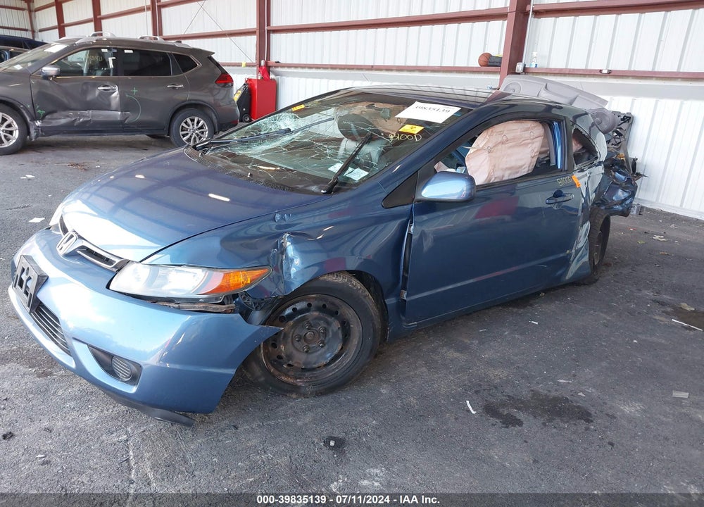 2008 HONDA CIVIC LX VIN: 2HGFG12698H564266