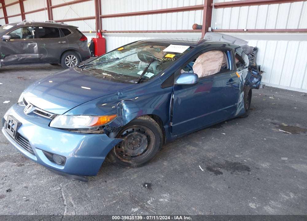 2008 HONDA CIVIC LX VIN: 2HGFG12698H564266