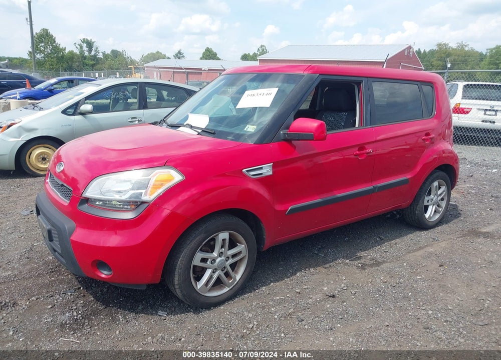 2011 KIA SOUL VIN: KNDJT2A20B7287292
