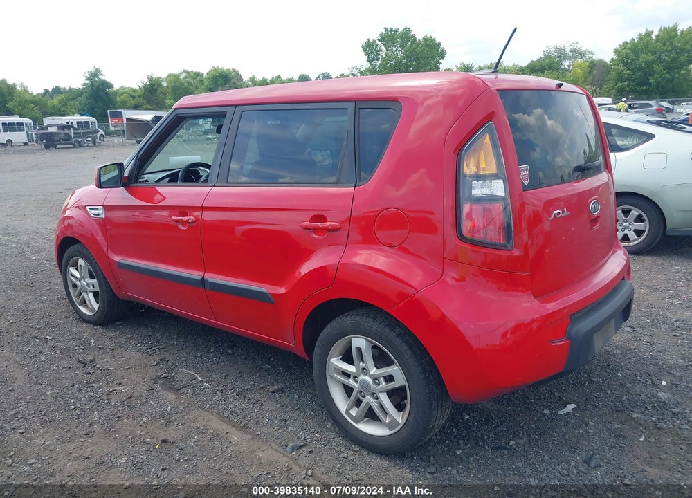 2011 KIA SOUL VIN: KNDJT2A20B7287292