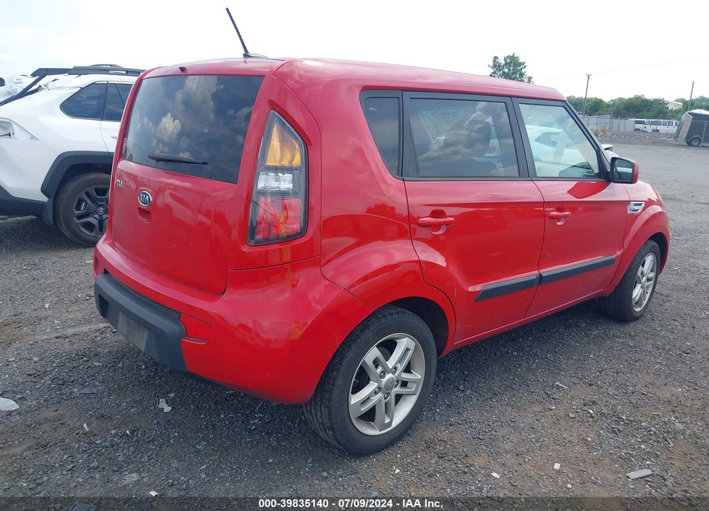 2011 KIA SOUL VIN: KNDJT2A20B7287292