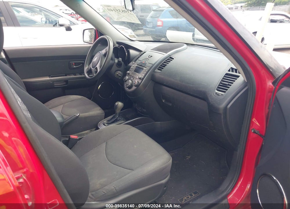2011 KIA SOUL VIN: KNDJT2A20B7287292