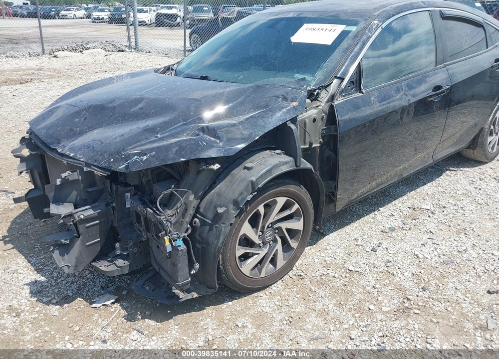 2017 HONDA CIVIC EX VIN: 19XFC2F73HE048015